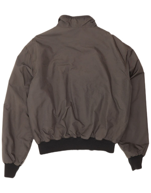 Refrigiwear Mens Bomber Jacket UK 40 Large Grey Colourblock