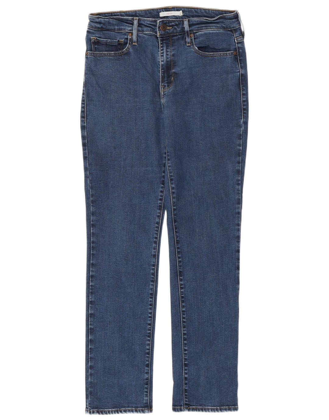 Женские джинсы Levi's Slim 712 W29 L30 синие из лиоцелла