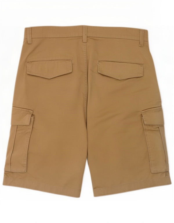 Мужские свободные шорты-карго Gant Medium W32, бежевые, хлопок
