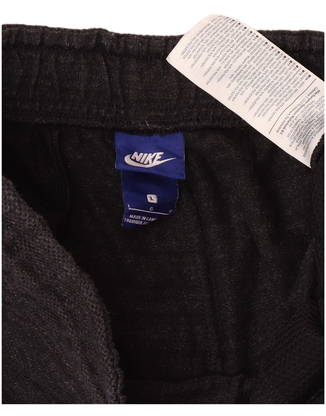 Мужские спортивные шорты Nike, большие серые, хлопок