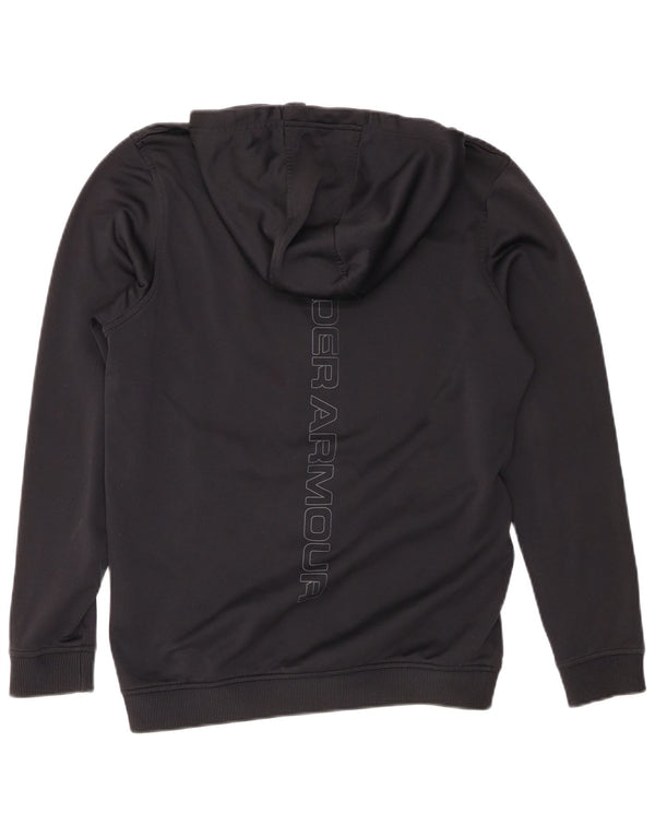Мужской свитер с капюшоном и молнией Under Armour Cold Gear, маленький черный