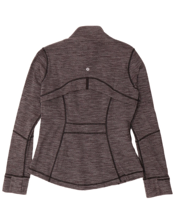 LULULEMON Женский спортивный костюм, верхняя куртка США 10, большой серый цвет