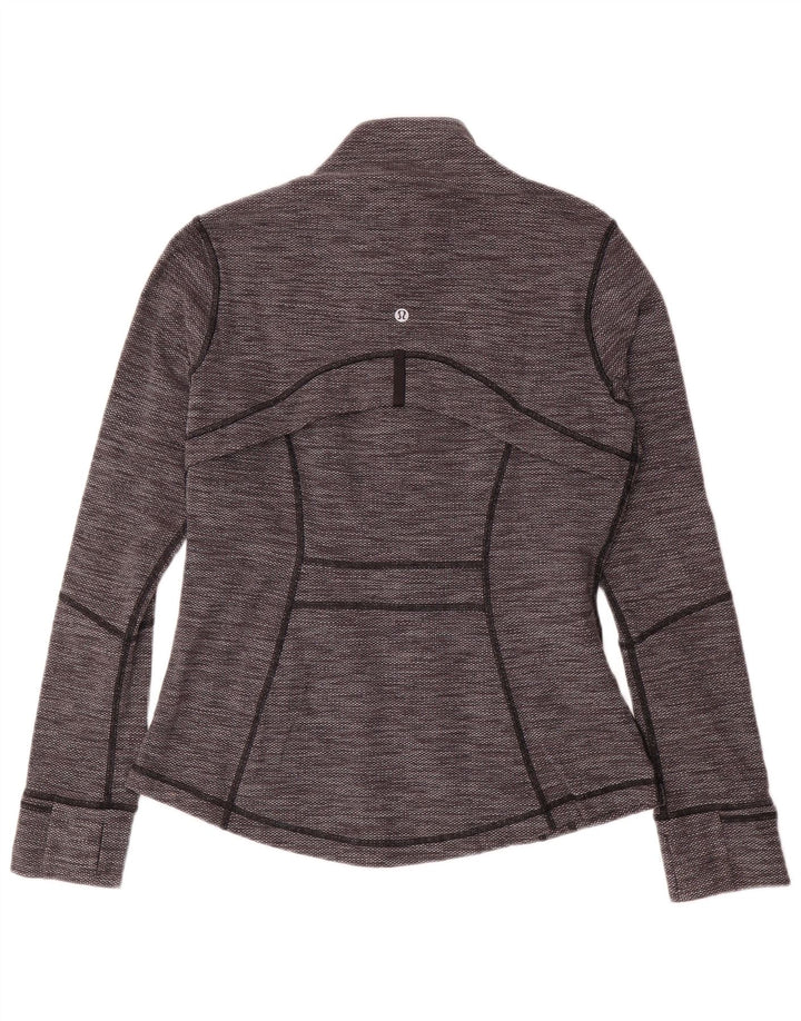 LULULEMON Женский спортивный костюм, верхняя куртка США 10, большой серый цвет