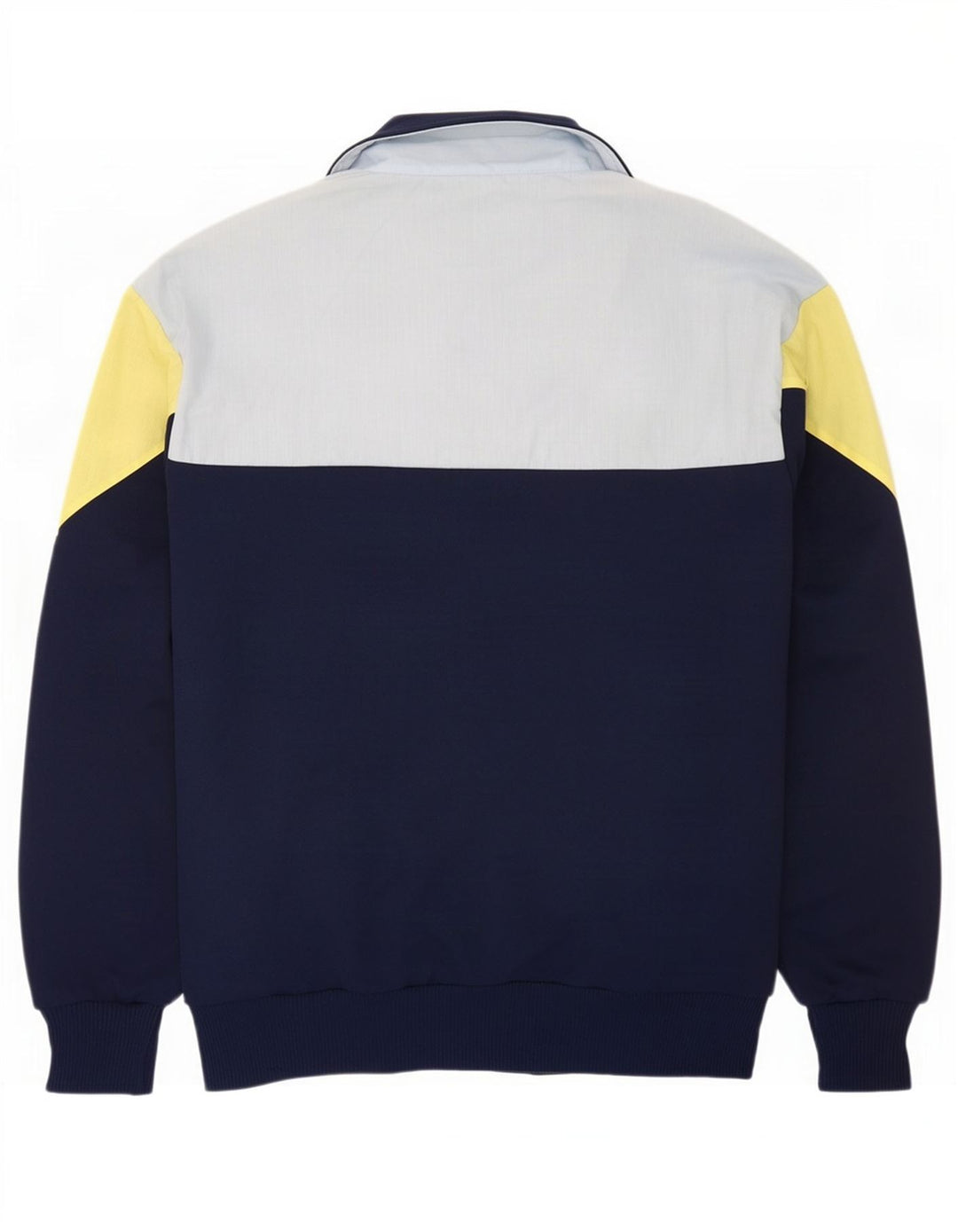 Винтажный мужской спортивный костюм Top Jacket IT 54 XL Темно-синий с цветными блоками