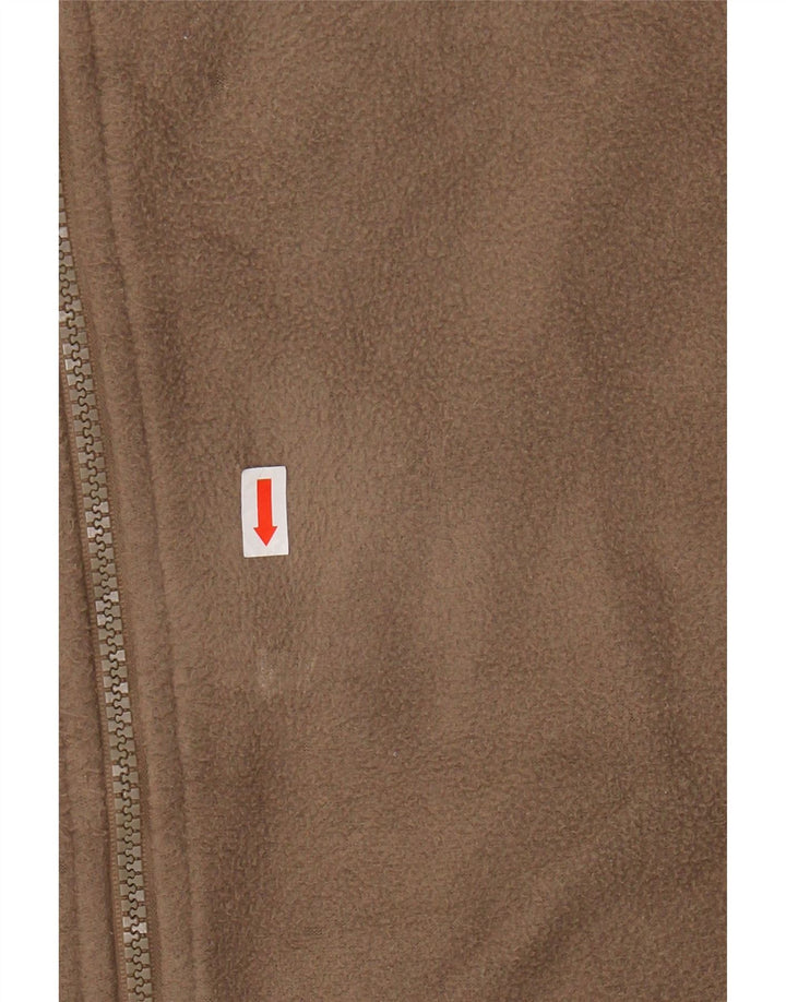 Мужская куртка-бомбер свободного кроя James Pringle, Великобритания 36, маленький коричневый полиэстер