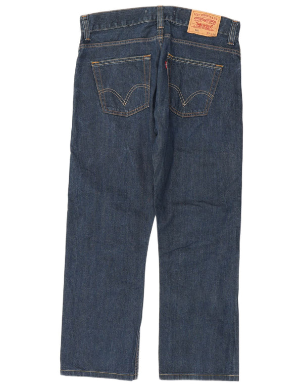 Мужские прямые джинсы Levi's 506 стандартного кроя W34 L28 синие, хлопок