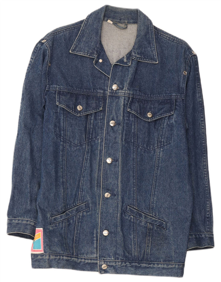 Мужская джинсовая куртка Esprit UK 38, средний синий хлопок