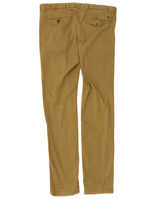 Мужские брюки-чиносы Tommy Hilfiger W36 L34, зеленый хлопок