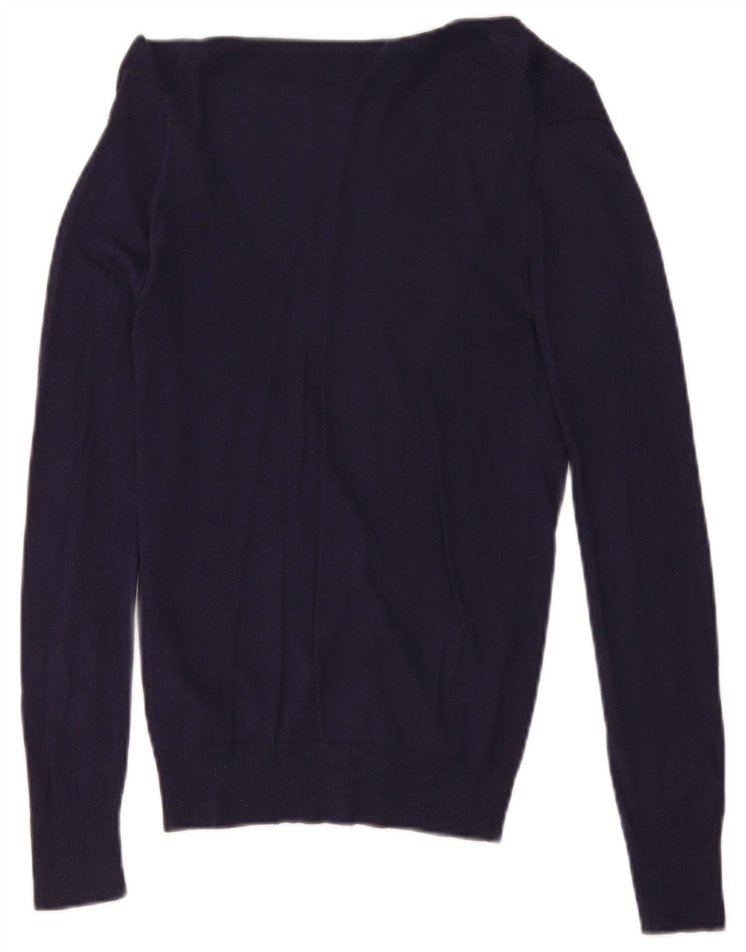 Женский кардиган Massimo Dutti UK 12, средний темно-синий шелковый
