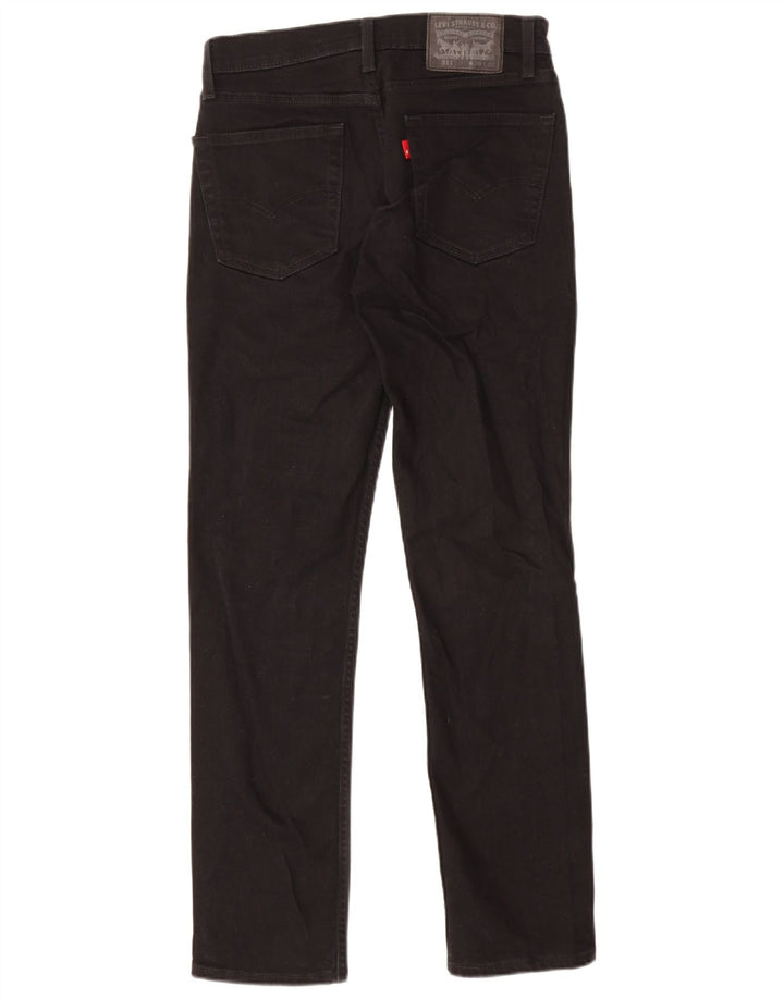 Мужские джинсы Levi's Slim 511 W30 L32, черный хлопок