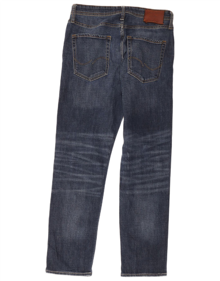 Мужские прямые джинсы Jack & Jones W30 L32 синие, хлопок