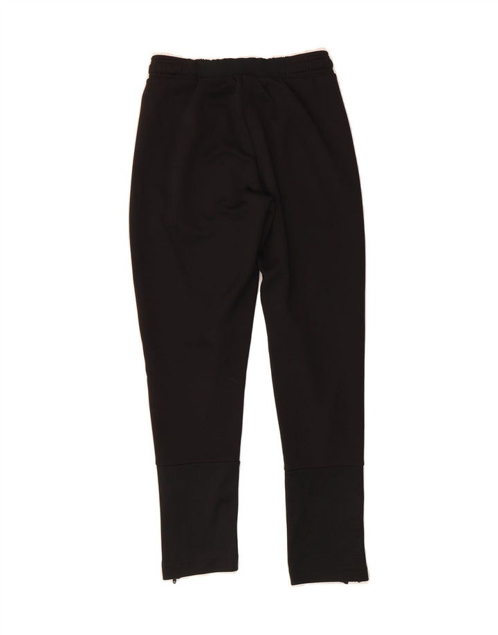 ADIDAS Boys Tracksuit Trousers 11-12 Years  Black Polyester Vintage Adidas and Second-Hand Adidas from Messina Hembry 