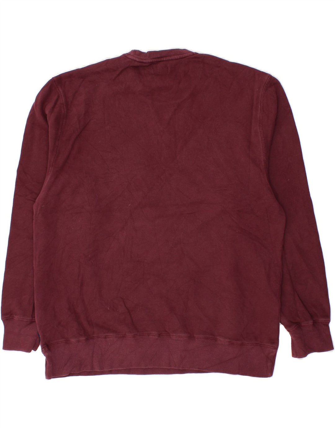 IZOD Mens Sweatshirt Jumper Large Burgundy Vintage Izod and Second-Hand Izod from Messina Hembry 