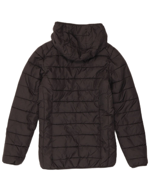 Женская двусторонняя куртка с капюшоном Ellesse UK 6 XS, черный нейлон