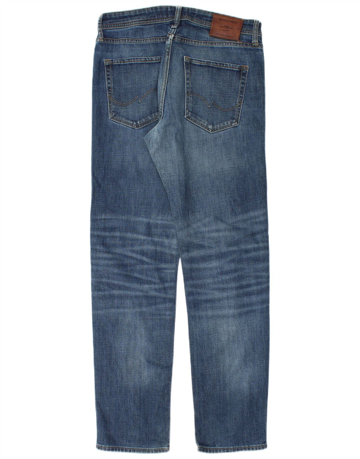 Мужские джинсы Jack & Jones Mike Slim W30 L32, синий хлопок