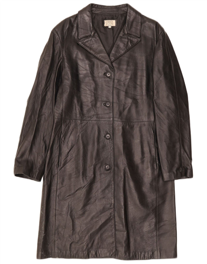Легендарная куртка 1957 Женское кожаное пальто IT 50 XL Черный