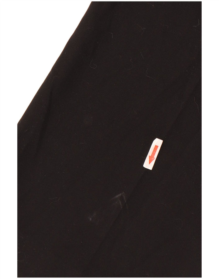 Женские прямые повседневные брюки Zara Medium W28 L32, черные