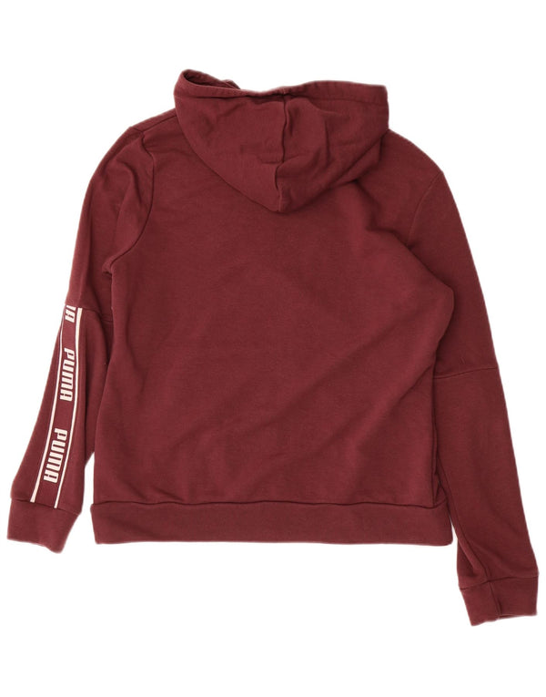Женский джемпер с капюшоном PUMA UK 14, средний бордовый, хлопок