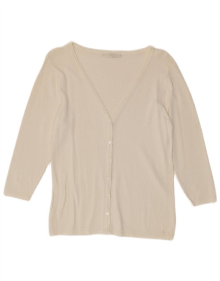 Женский кардиган-свитер Marks & Spencer UK 10, маленький Off White