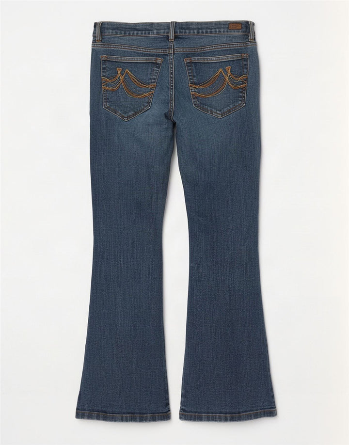Джинсы женские Dkny Bootcut W30 L28 синие