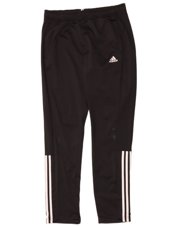 Мужские спортивные брюки Adidas UK 42/44, большие черные спортивные брюки из полиэстера