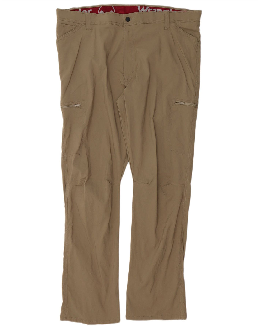 Мужские прямые брюки-карго WRANGLER W40 L32, хаки, нейлон