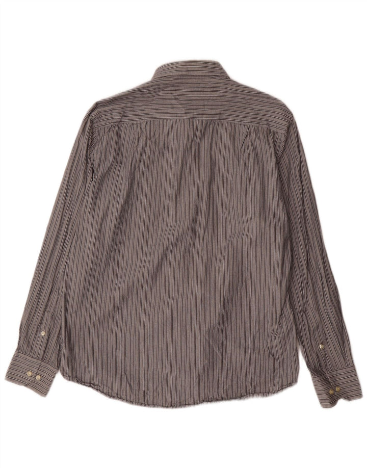 ASCOT SPORTS Мужская рубашка из хлопка в большую серую полоску