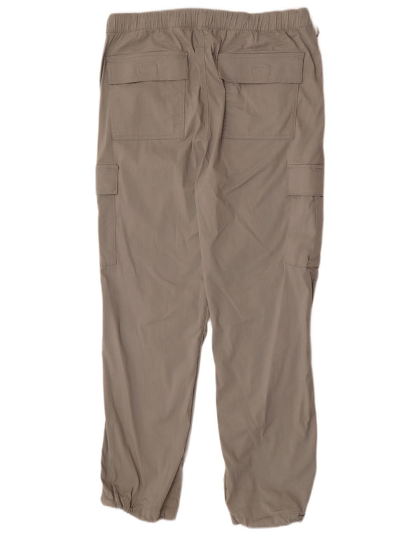 Мужские брюки-карго Hollister, большие W36 L30, серый хлопок