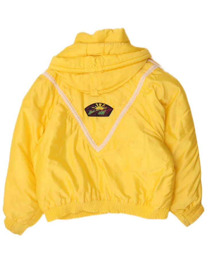 Женская лыжная куртка оверсайз с графическим рисунком Silvy IT 48 XL, желтый полиэстер