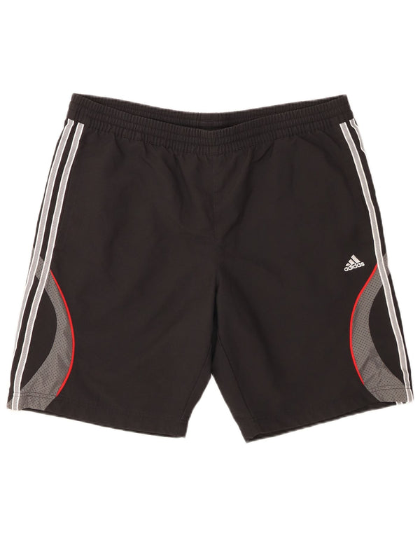 Adidas Mens Climacool Sport Shorts Medium Black Colourblock Polyester