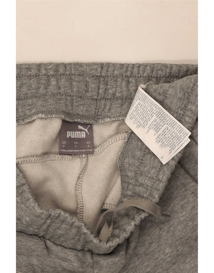 Мужские спортивные брюки Puma, джоггеры, маленькие серые, хлопок