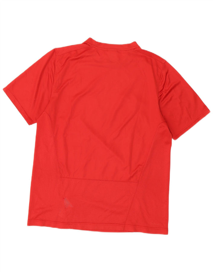 Мужская футболка Nike Dri Fit UK 39/41, средний красный полиэстер