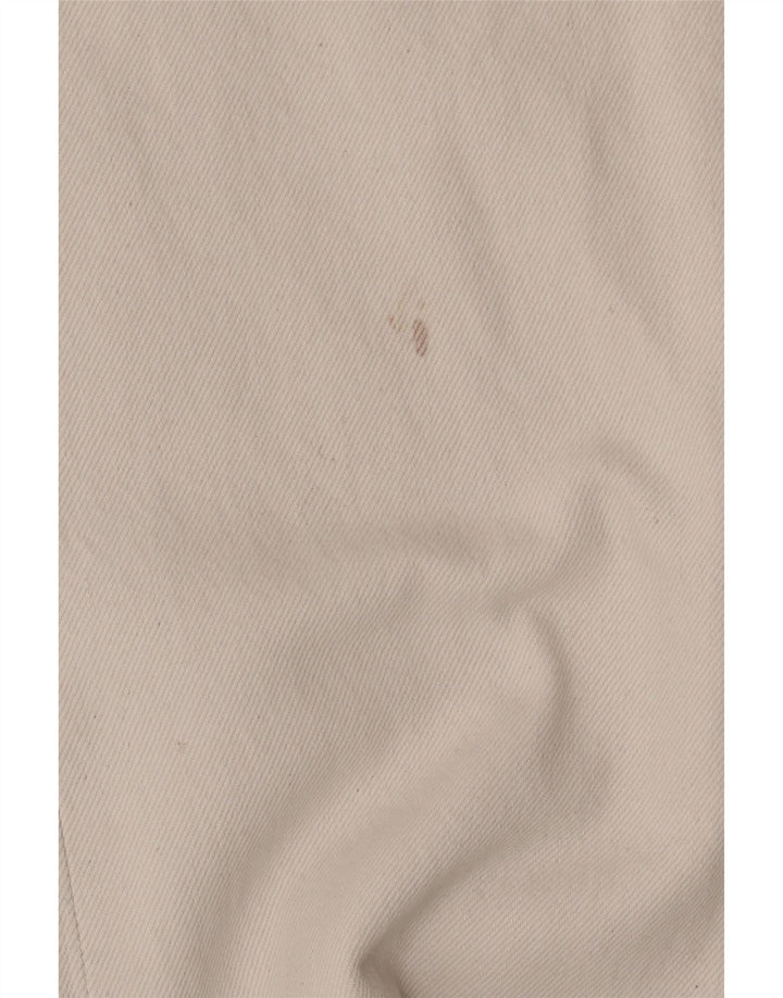 Женские прямые джинсы Levi's 501 W28 L32, белый хлопок