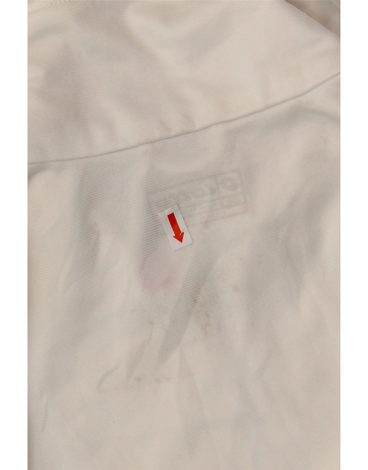 LOTTO Мужской спортивный костюм верхняя куртка 2XL белый полиэстер с цветными блоками