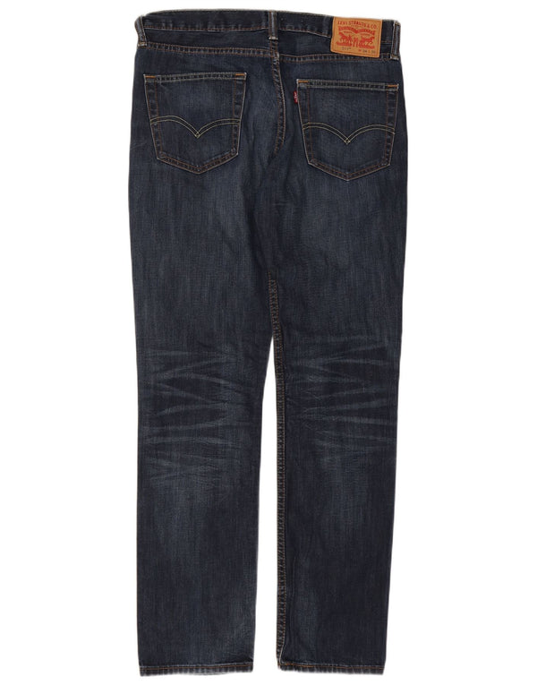Мужские джинсы Levi's 511 Slim W34 L32 Темно-синие, хлопок