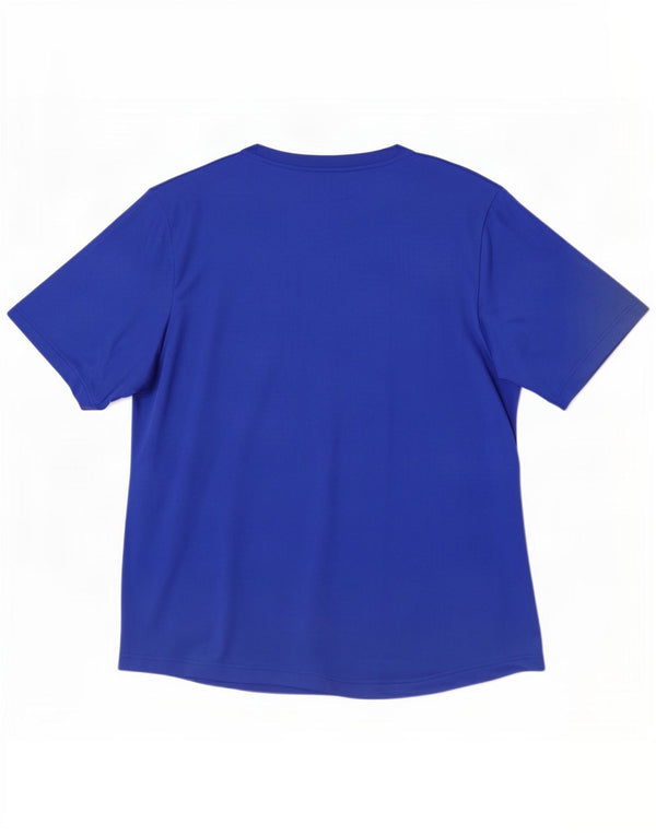 Adidas Мужская футболка Climalite Top XL Синяя полиэстер