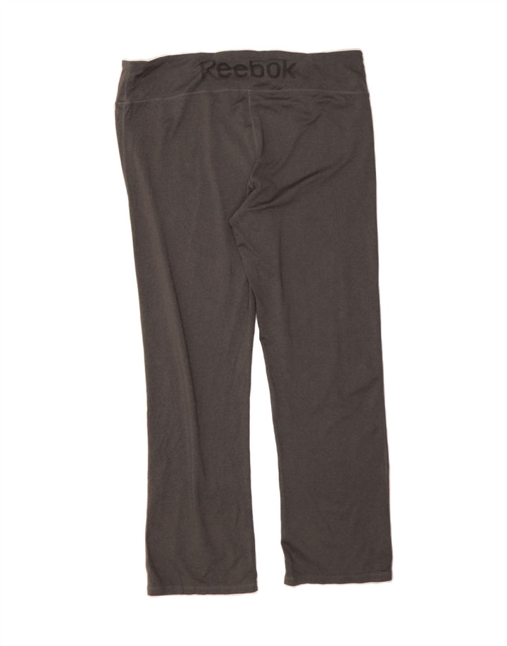 REEBOK Womens Graphic Tracksuit Trousers UK 20 2XL Grey Vintage Reebok and Second-Hand Reebok from Messina Hembry 