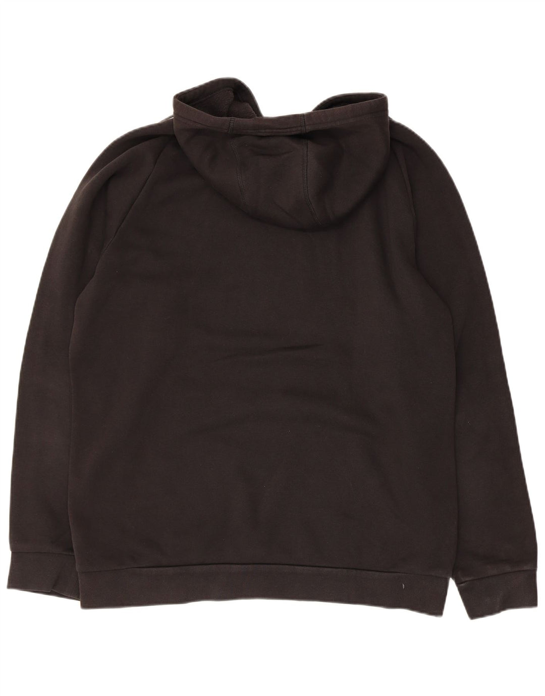 Мужской джемпер с капюшоном Adidas среднего размера, черный, хлопок