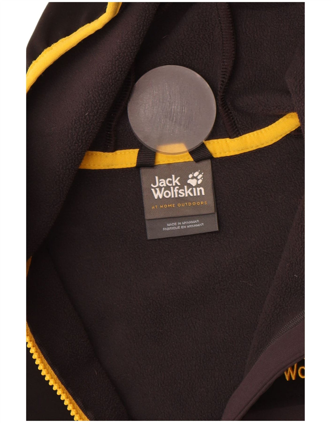 Куртка-бомбер с графическим рисунком для мальчиков Jack Wolfskin, 13–14 лет, серая с цветными блоками