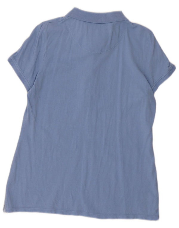 Женская рубашка поло Crew Clothing UK 14, средний синий