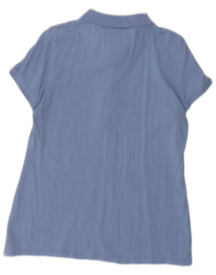 Женская рубашка поло Crew Clothing UK 14, средний синий