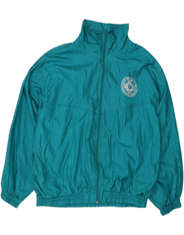 VINTAGE Mens Tracksuit Top Jacket XL Blue Vintage Vintage and Second-Hand Vintage from Messina Hembry 