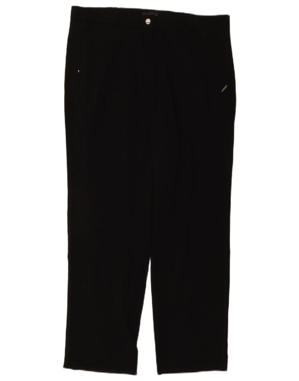 Женские прямые брюки чинос Marks & Spencer UK 16, большие W34 L28, черные