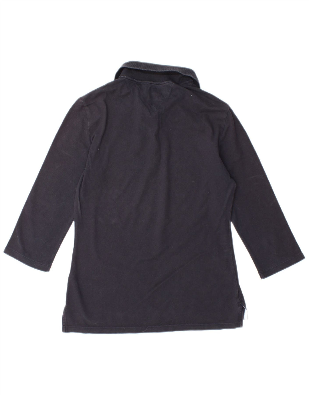 TOMMY HILFIGER Женская рубашка-поло приталенного кроя UK 12, средний темно-синий