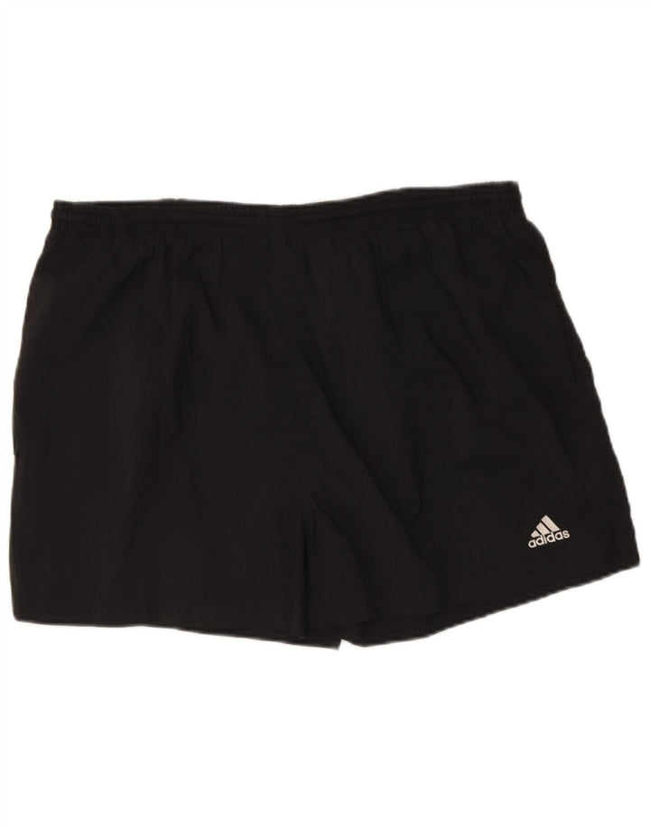 Мужские спортивные шорты Adidas, большие черные