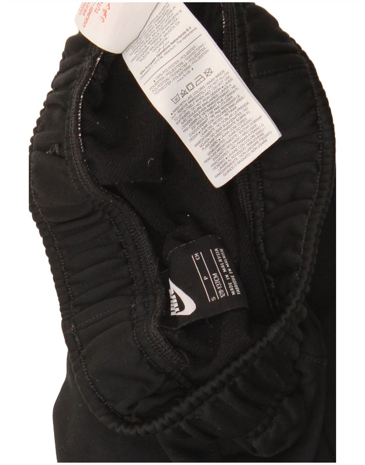 Спортивный костюм NIKE для мальчиков, брюки для бега, 8–9 лет, маленький размер, черный полиэстер