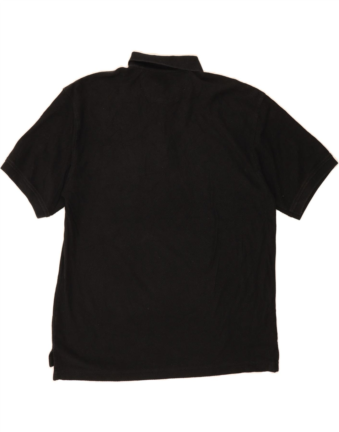 IZOD Mens Polo Shirt XL Black Cotton Vintage Izod and Second-Hand Izod from Messina Hembry 