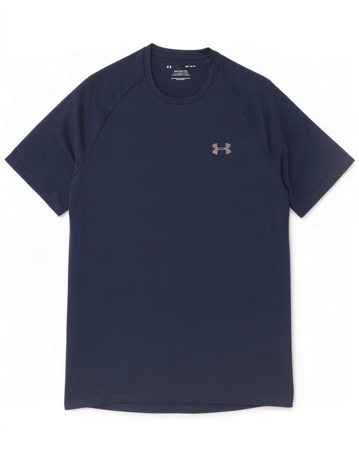 Мужская футболка Under Armour Верх среднего размера, темно-синий, полиэстер