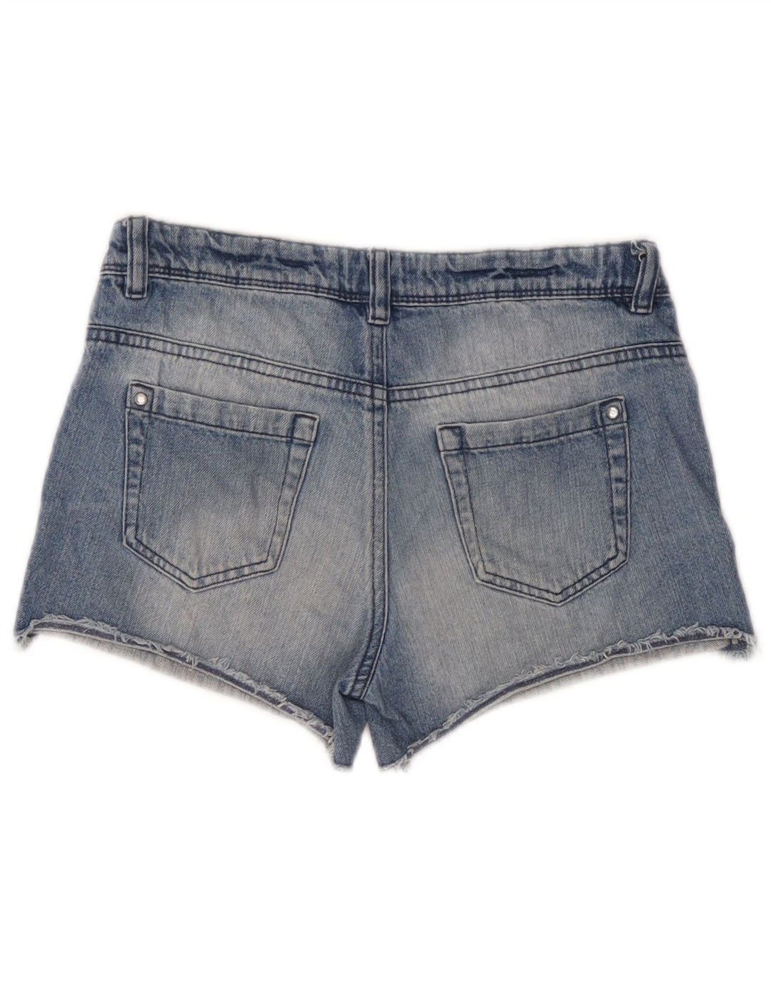 Женские джинсовые шорты Benetton W26, маленькие синие