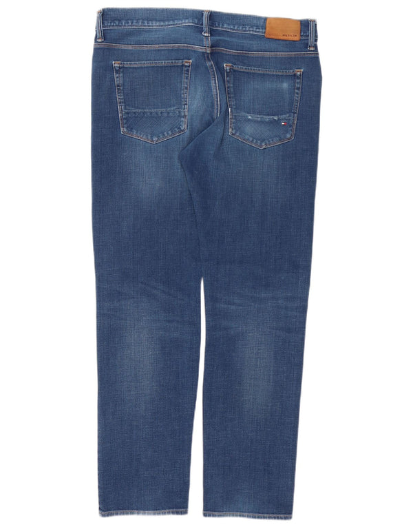 Мужские джинсы Tommy Hilfiger Bleecker Slim W34 L30, синий хлопок